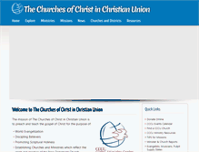 Tablet Screenshot of cccuhq.org